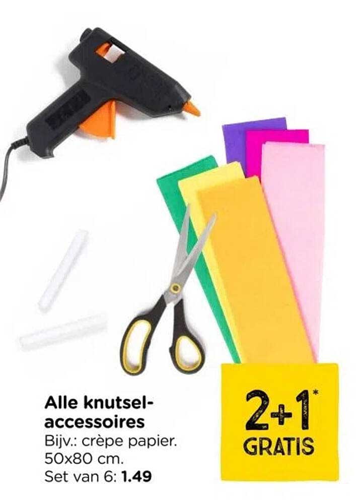 Alle knutselaccessoires