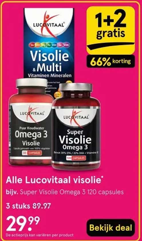 Alle Lucovitaal visolie*