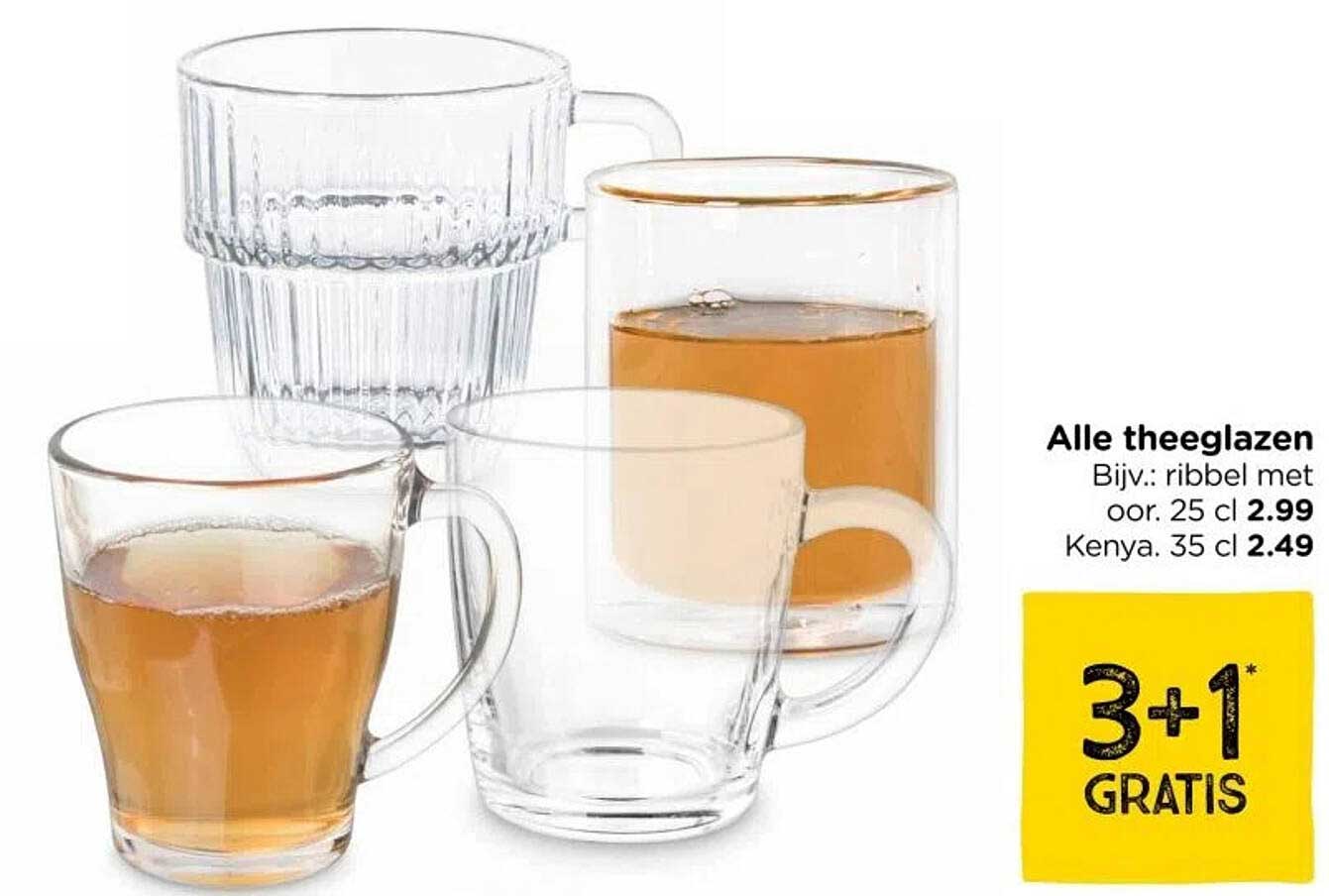 Alle theeglazen