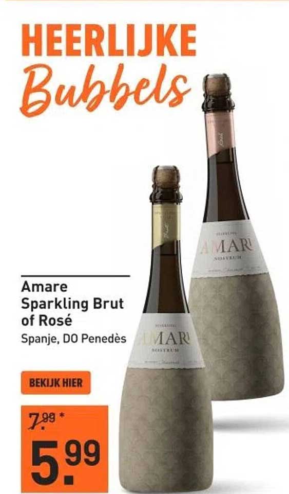Amare Sparkling Brut of Rosé