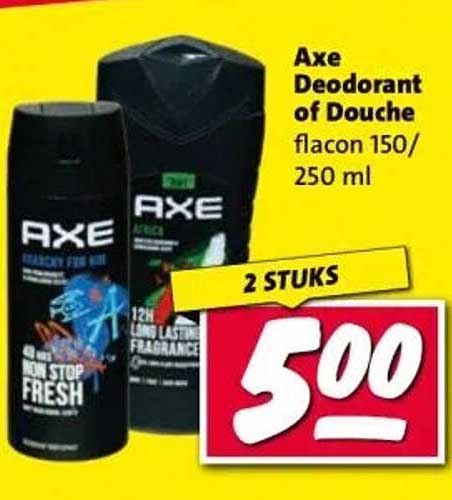 Axe Deodorant of Douche flacon 150/250 ml