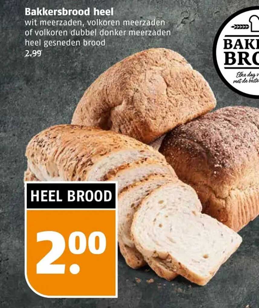 Bakkersbrood heel
