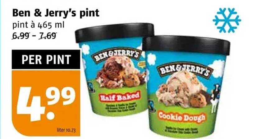 Ben & Jerry's pint