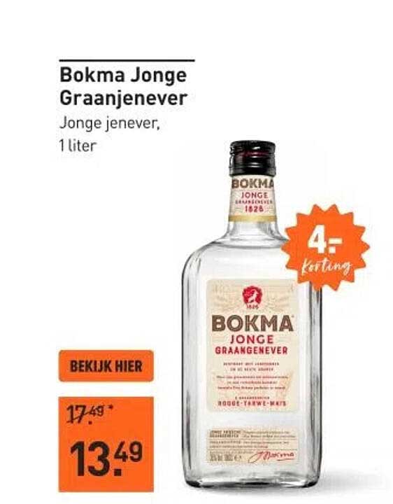 Bokma Jonge Graanjenever