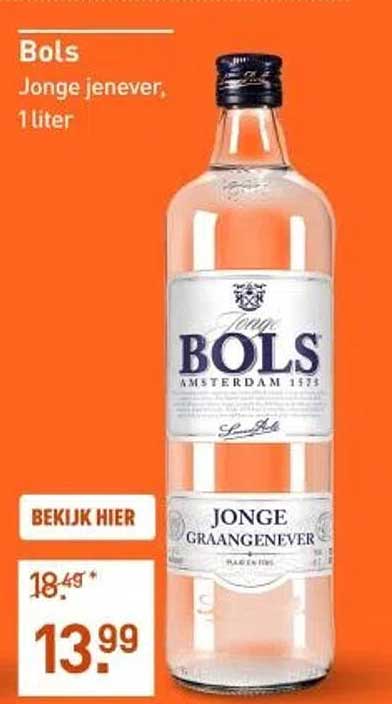 Bols Jonge jenever, 1 liter