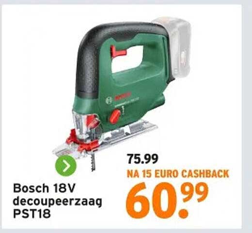 Bosch 18V decoupeerzaag PST18