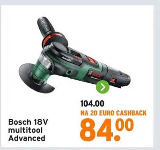Bosch 18V multitool Advanced