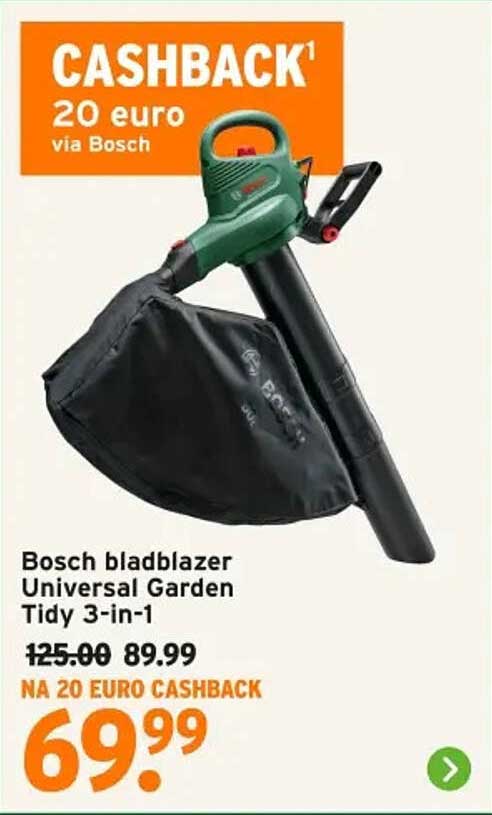Bosch bladblaazer Universal Garden Tidy 3-in-1