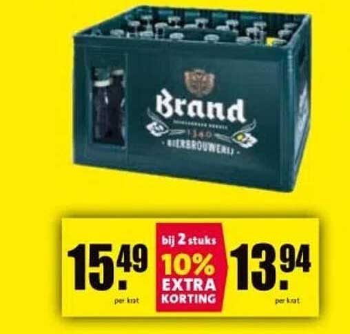 Brand Bier 24 x 0,33L