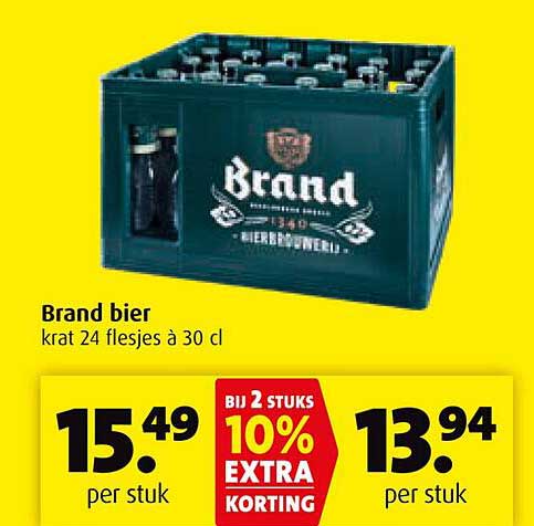 Brand bier