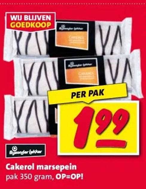 Cakerol marsepein pak 350 gram, OP=OP!