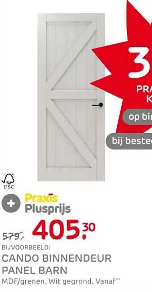 CANDO BINNENDEUR PANEL BARN
