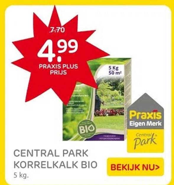 CENTRAL PARK KORRELKALK BIO