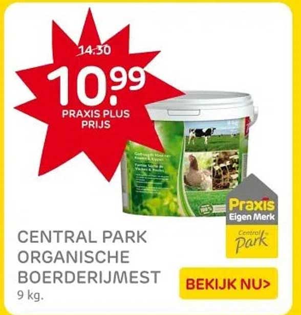 CENTRAL PARK ORGANISCHE BOERDERIJMEST
