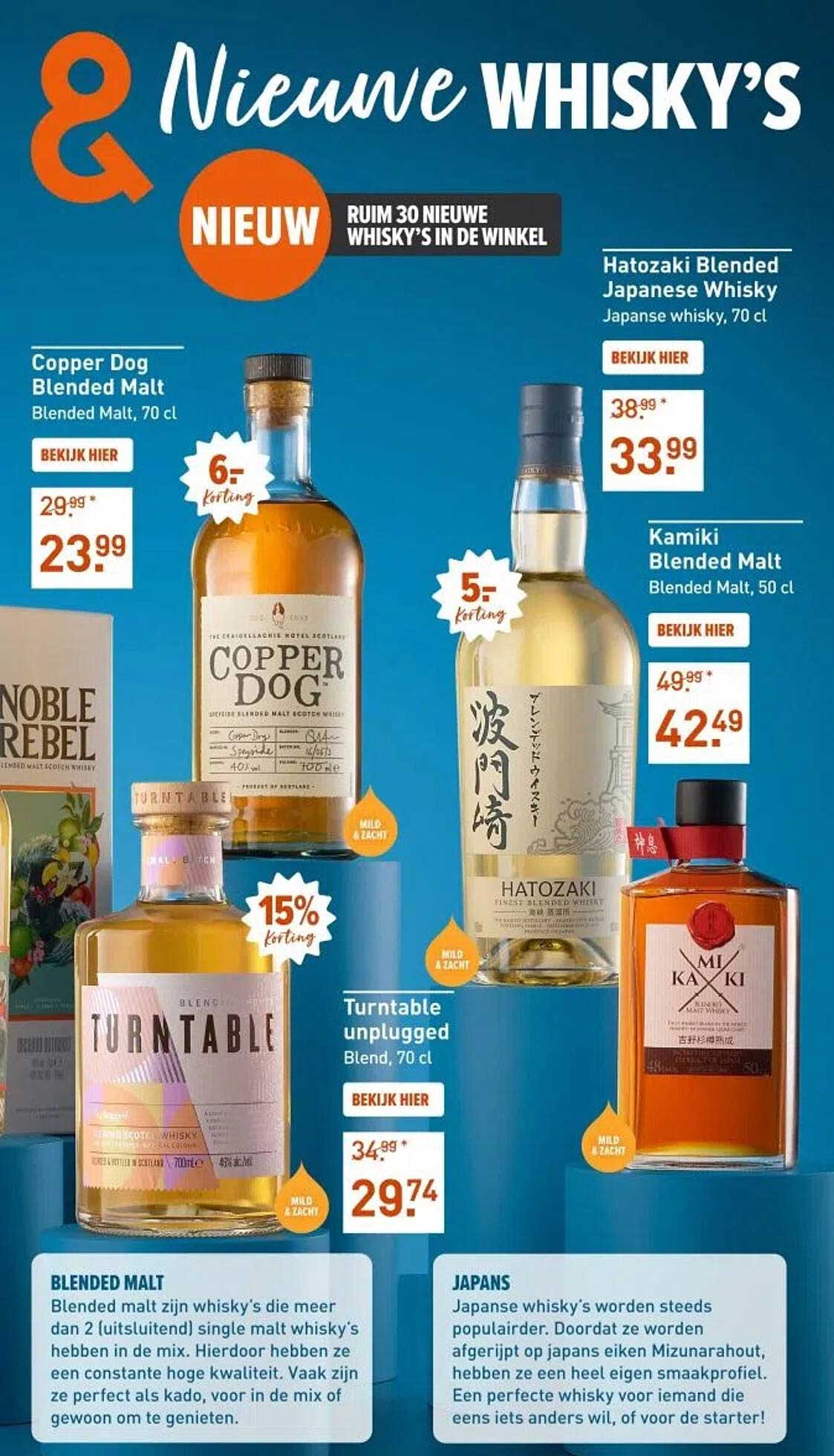 Copper Dog Blended Malt, 70 cl