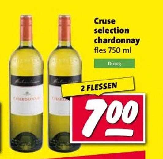 Cruse selection chardonnay fles 750 ml