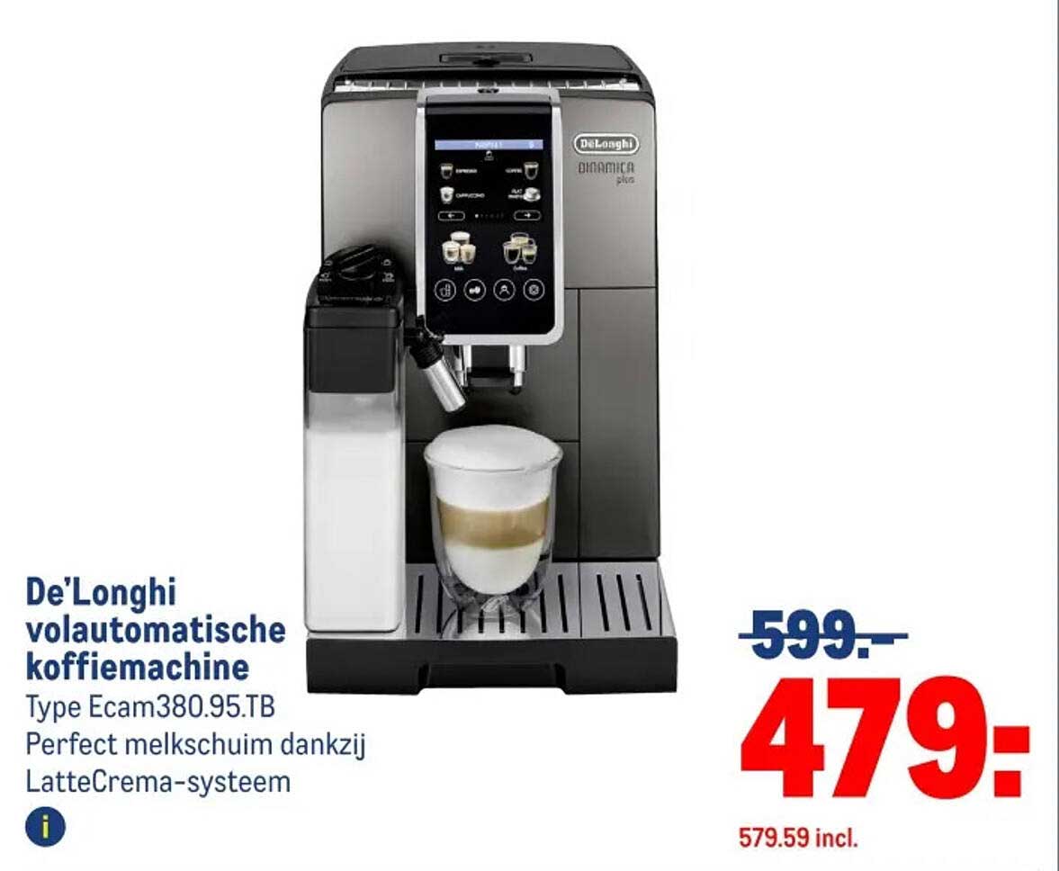 De'Longhi volautomatische koffiemachine