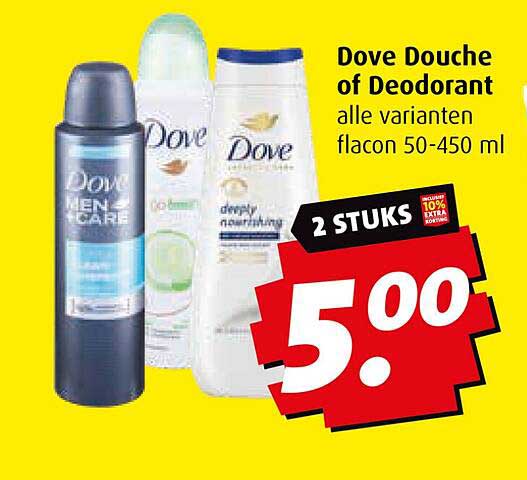 Dove Douche of Deodorant