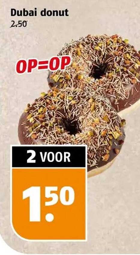 Dubai donut