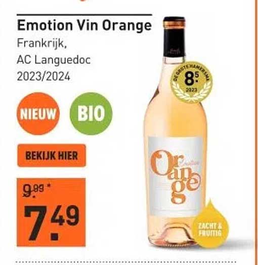 Emotion Vin Orange