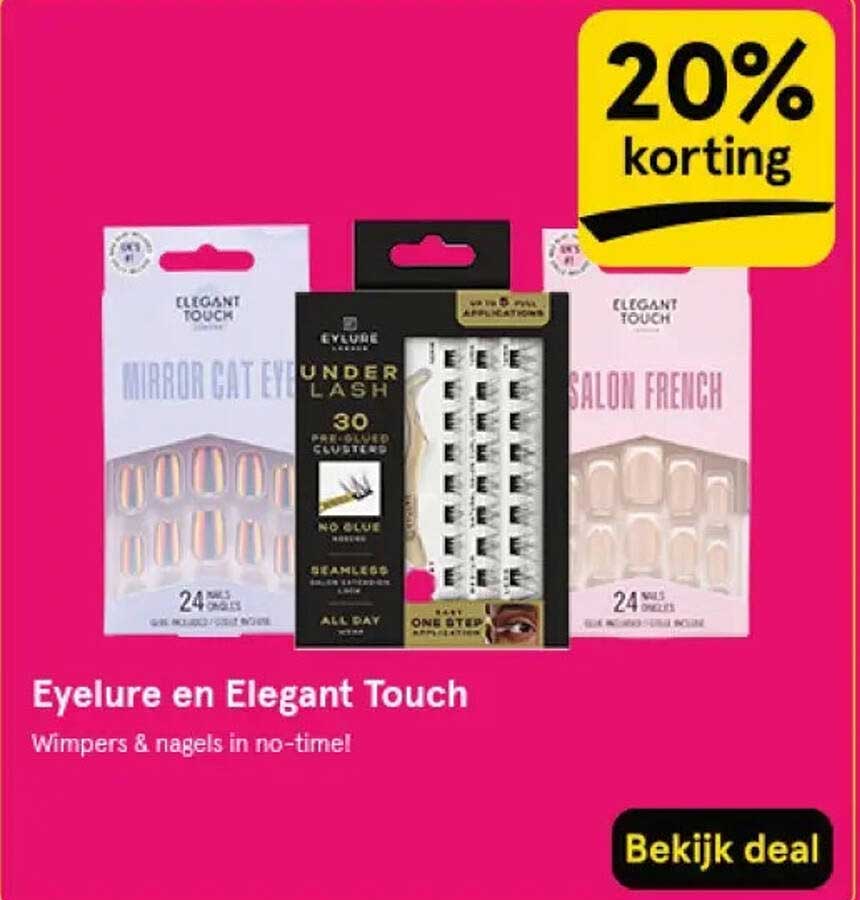 Eyelure en Elegant Touch