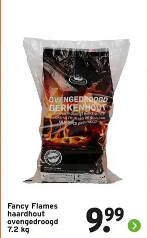 Fancy Flames haardhout oven gedroogd 7.2 kg