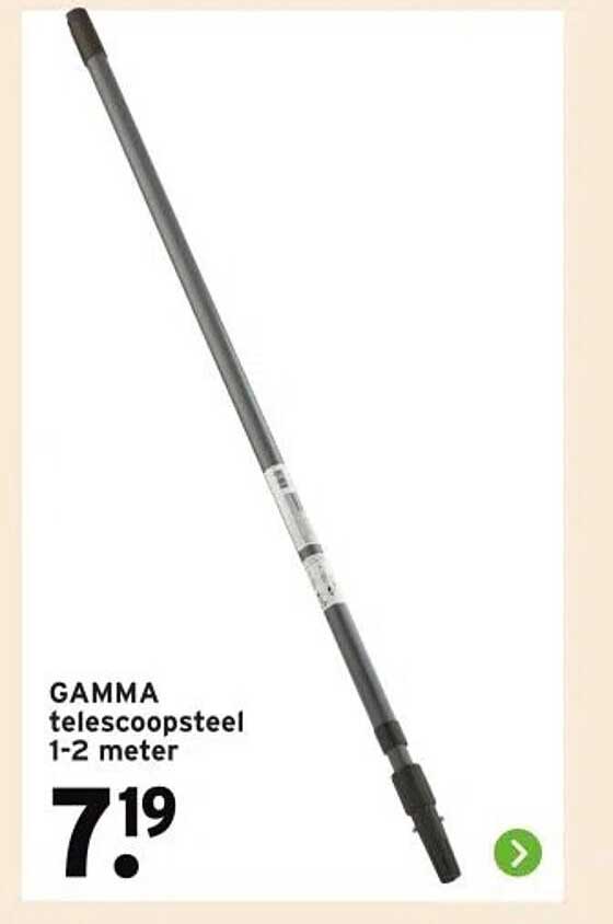 GAMMA telescoopsteel 1-2 meter
