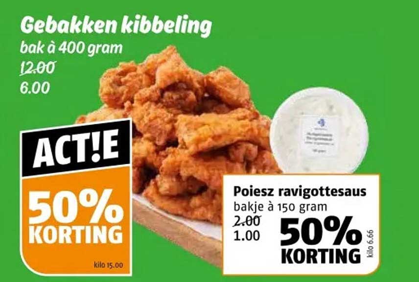 Gebakken kibbeling