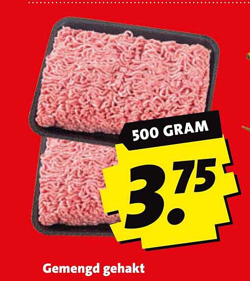 Gemengd gehakt 500 gram