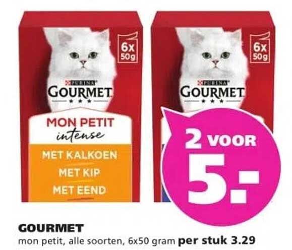 GOURMET Mon Petit Intense (2 voor 5,-)