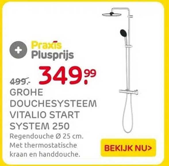 GROHE DOUCHESYSTEEM VITALIO START SYSTEM 250