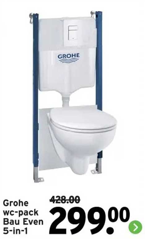Grohe wc-pack Bau Even 5-in-1