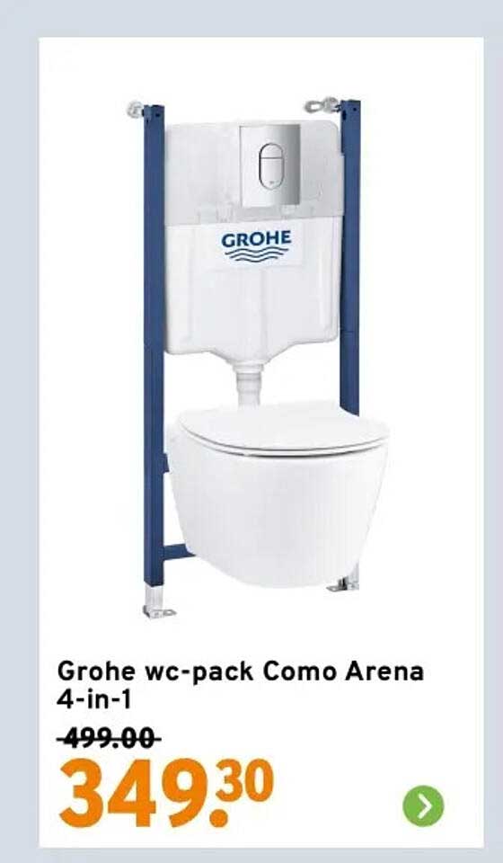 Grohe wc-pack Como Arena 4-in-1