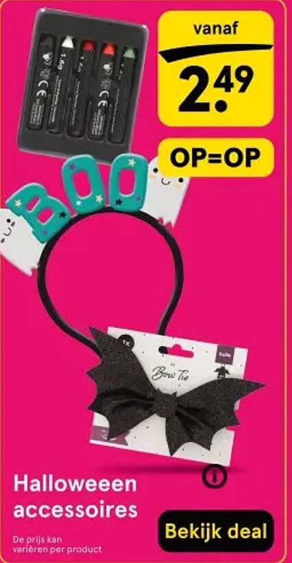 Halloween accessoires