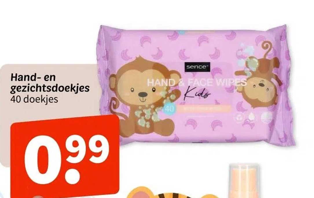 Hand- en gezichtdoekjes 40 doekjes