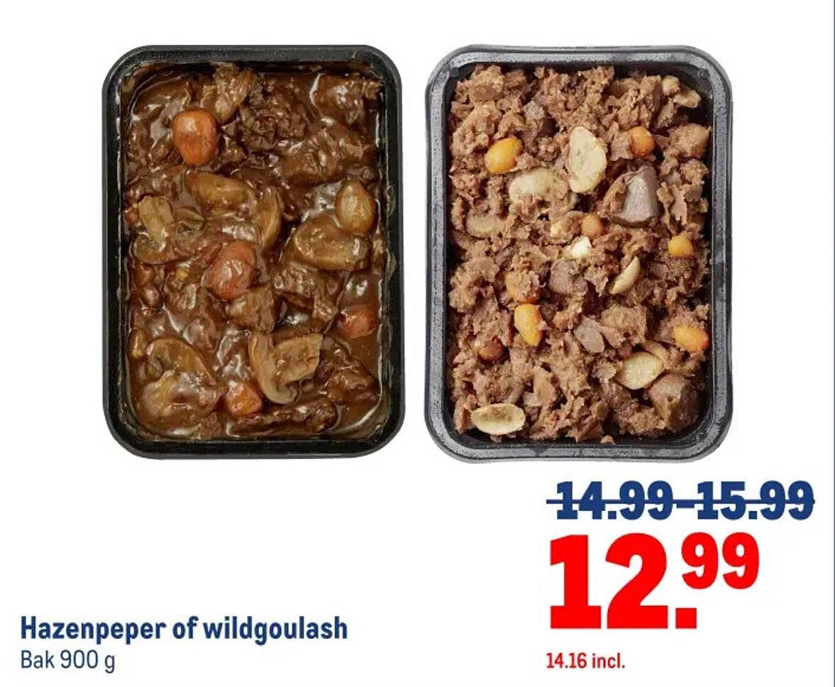 Hazenpeper of wildgoulash