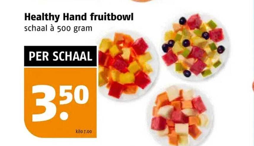 Healthy Hand fruitbowl schaal à 500 gram