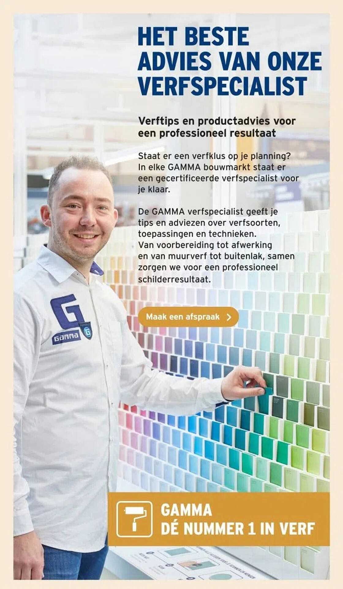 HEB BESTE ADVIES VAN ONZE VERFSPECIALIST