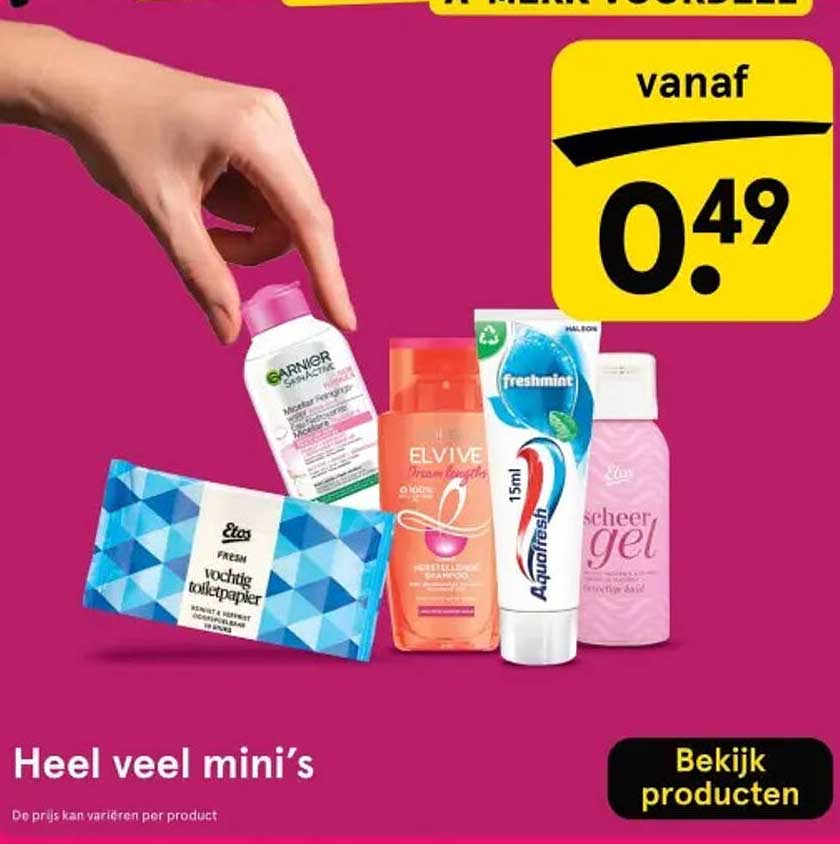 Heel veel mini’s