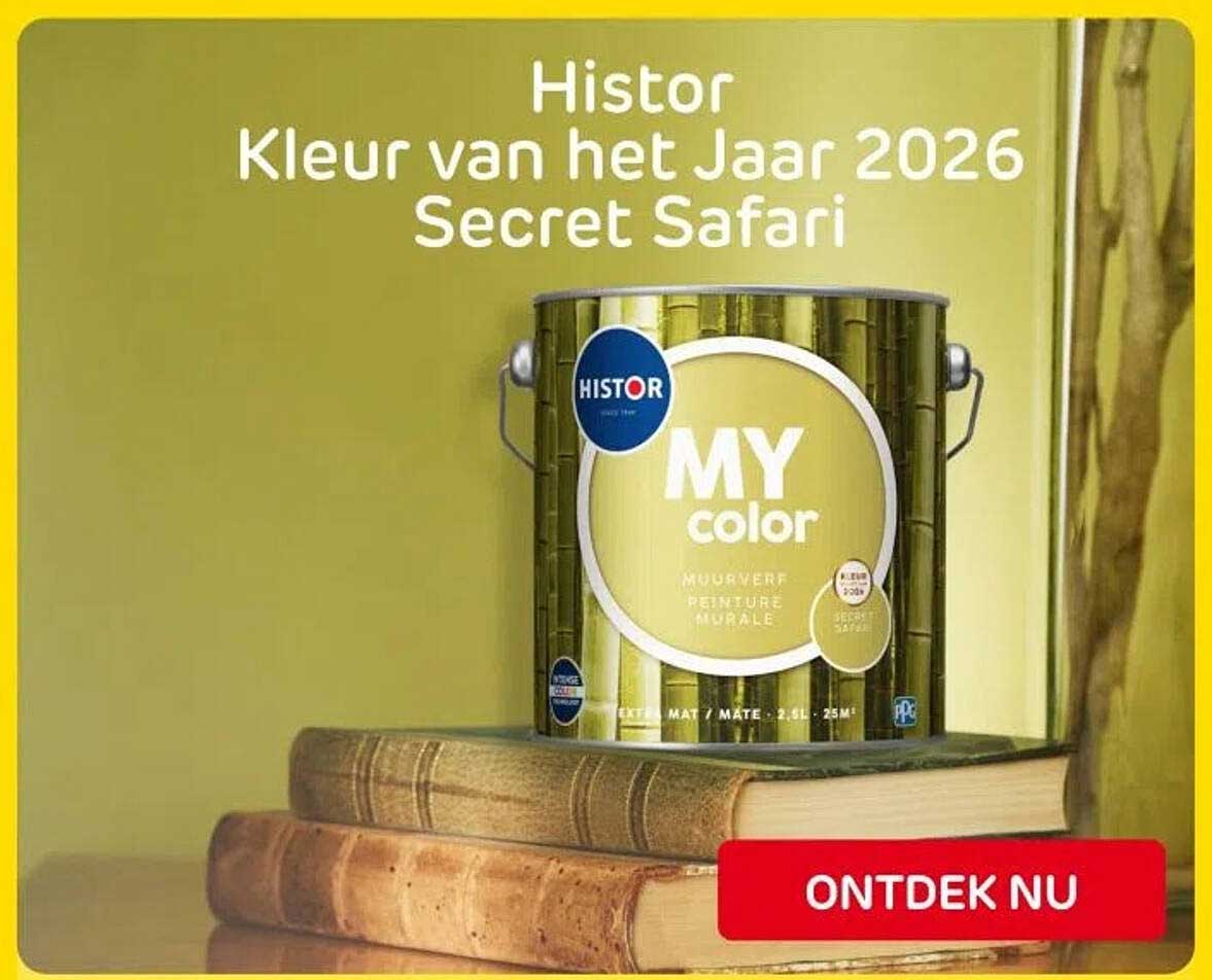 Histor Kleur van het Jaar 2026 Secret Safari