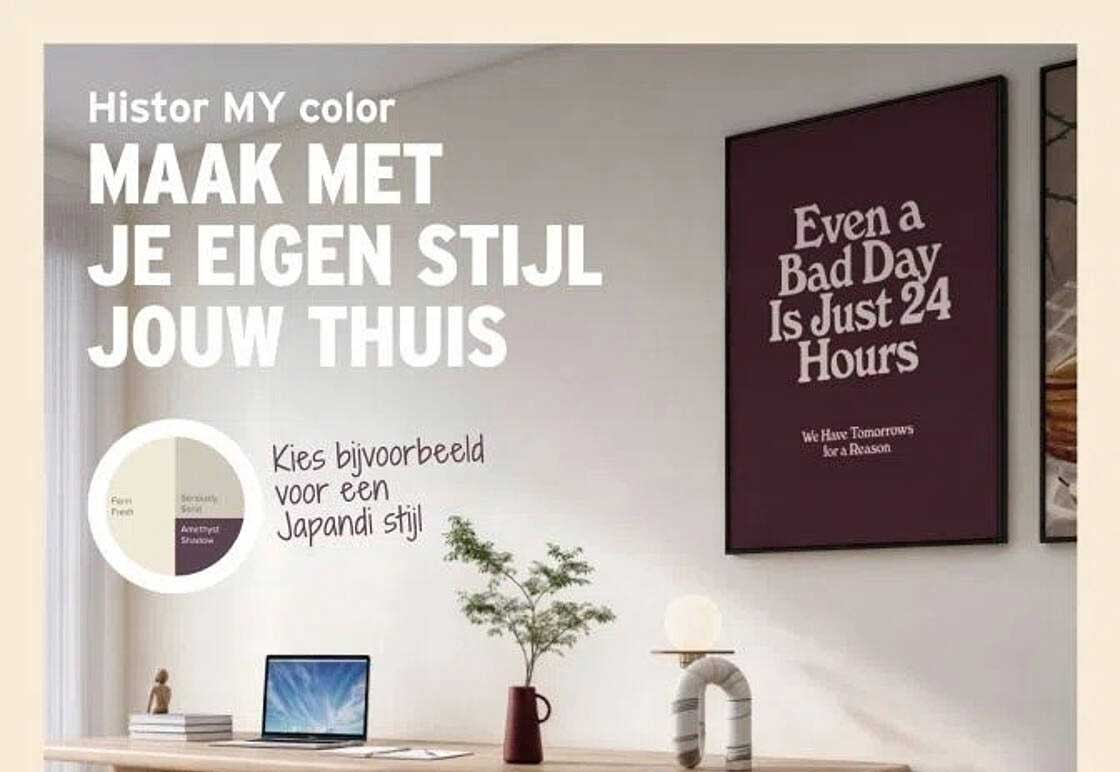 Histor MY color - Maak met je eigen stijl jouw thuis