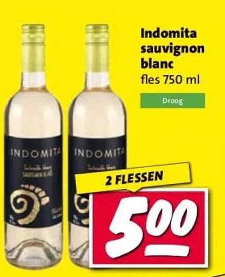 Indomita sauvignon blanc fles 750 ml