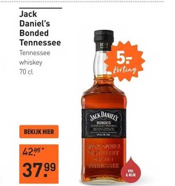 Jack Daniel’s Bonded Tennessee