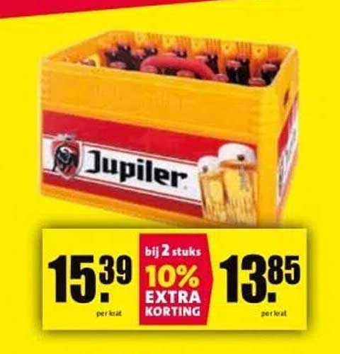 Jupiler Crate aanbieding