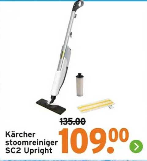 Kärcher stoomreiniger SC2 Upright