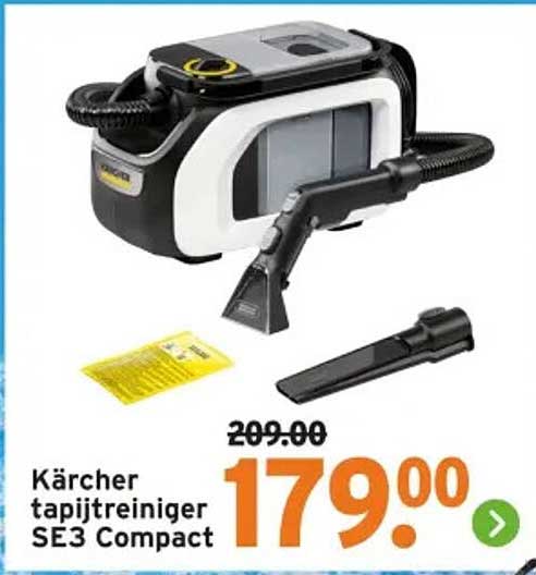 Kärcher tapijtreiniger SE3 Compact