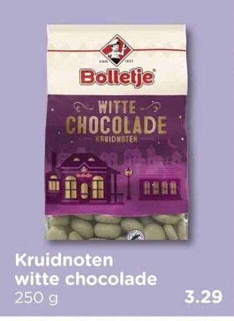 Kruidnoten witte chocolade
