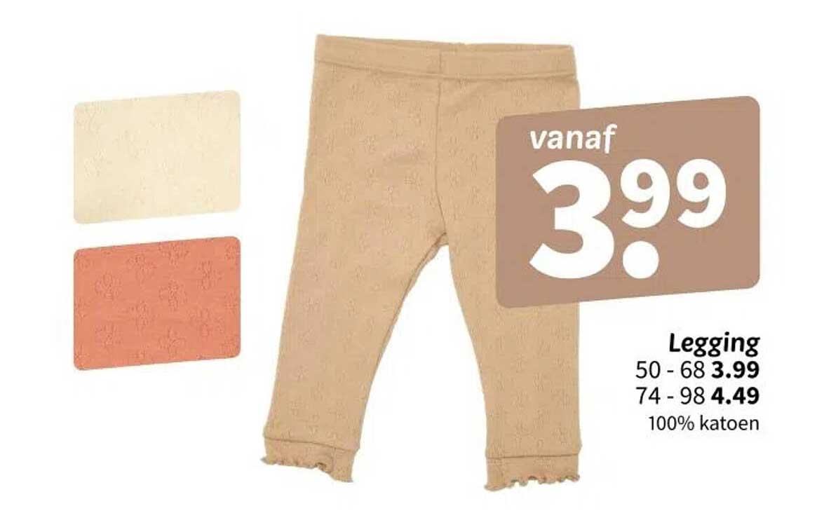 Legging vanaf 3.99