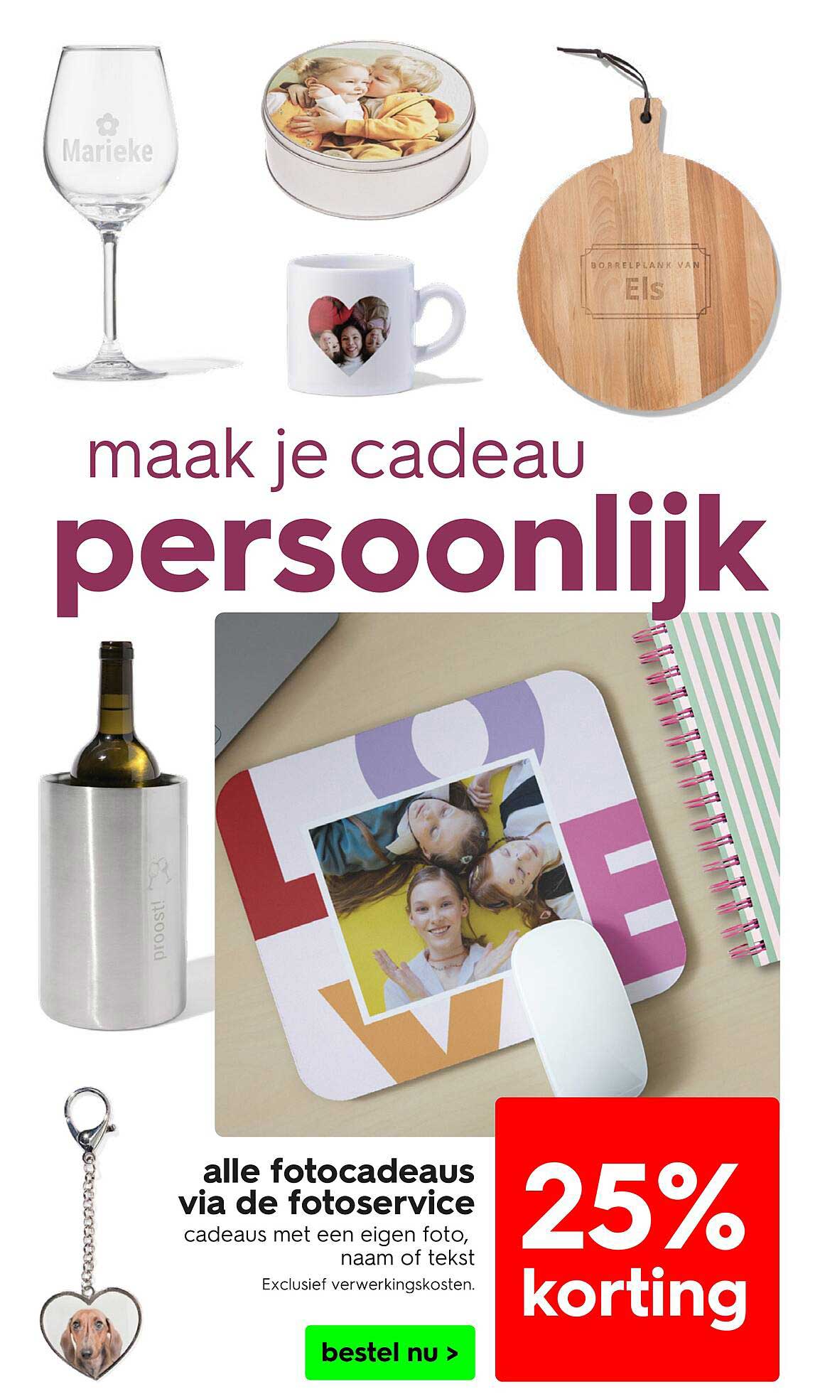 maak je cadeau persoonlijk