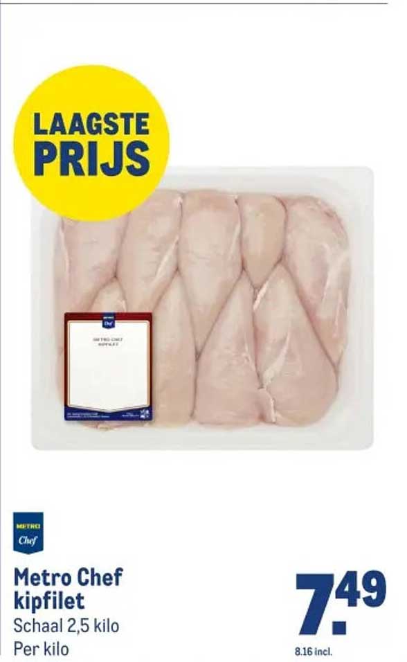 Metro Chef kipfilet